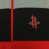 OuterStuff NBA Youth Houston Rockets Performance Full Zip Stripe Jacket