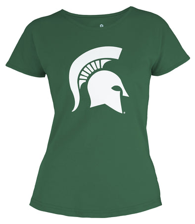 Outerstuff NCAA Youth Girls Michigan State Spartans Dolman Primary Tee