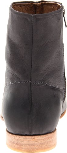 JD Fisk Puck Men's Spring Leather Boots, Black