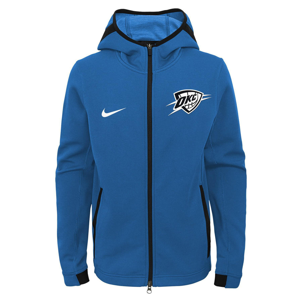 Nike NBA Youth Oklahoma City Thunder Showtime Full Zip Hoodie