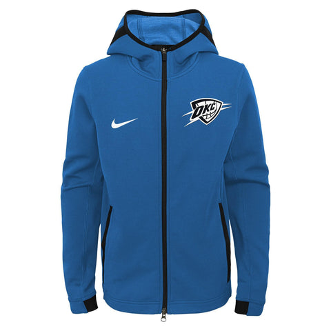 Nike NBA Youth Oklahoma City Thunder Showtime Full Zip Hoodie