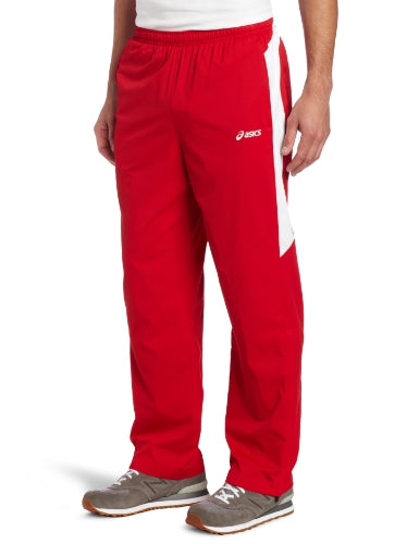 Asics Men's Caldera Warm-Up Pant, Red/White