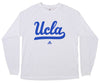 Adidas Men's NCAA UCLA Bruins Long Sleeve Climalite Shirt- Medium
