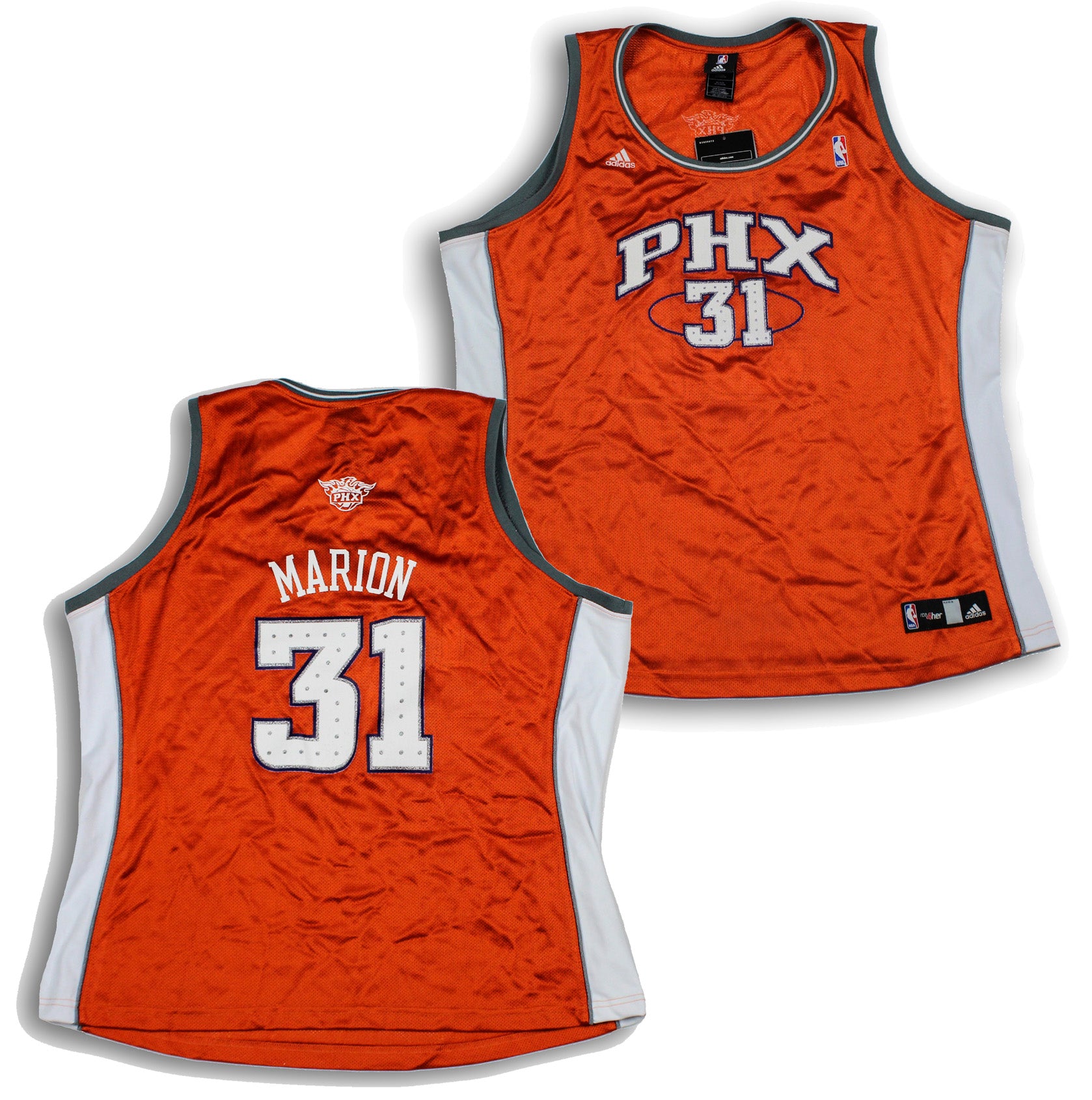 Adidas Phoenix Suns Shawn Marion #31 NBA Women's Replica Jersey