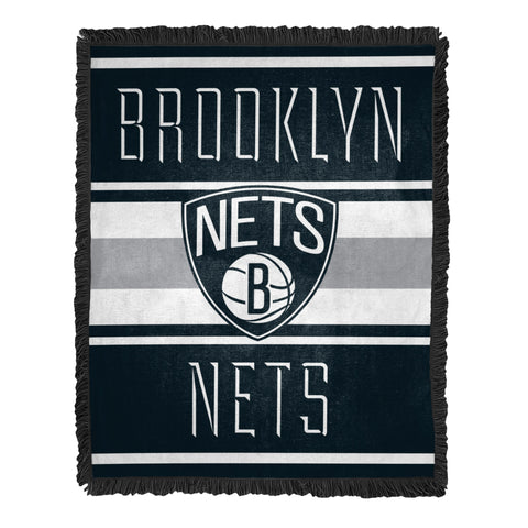 Northwest NBA Atlanta Hawks Nose Tackle Woven Jacquard Throw Blanket