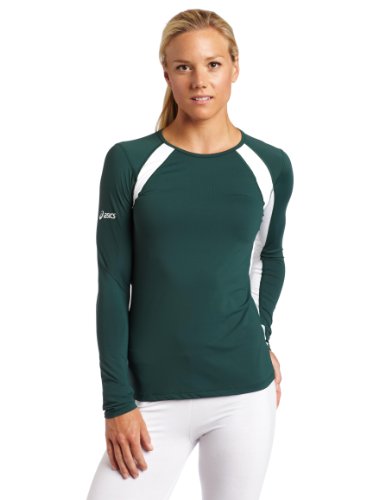 ASICS Women's Heater Long Sleeve Jersey Shirt Athletic Top - Multiple Colors