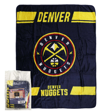 Northwest NBA Denver Nuggets Legion Raschel Throw, 50" x 60"