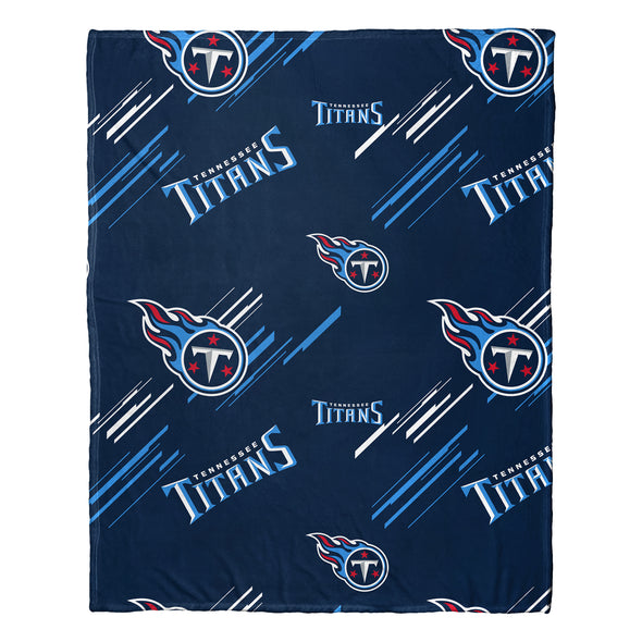 Northwest Tennessee Titans NFL Slashed Pillow and Throw Blanket 40 x 50 Set