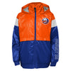 Outerstuff NHL Youth Boys New York Islanders Goal Line Stand Windbreaker Jacket