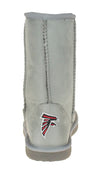 Cuce Shoes Atlanta Falcons NFL Football Women's The Devotee Boot - Gray