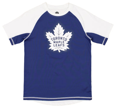 Outerstuff NHL Youth Boys (8-20) Toronto Maple Leafs  Rashguard T-Shirt