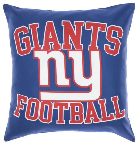 FOCO NFL New York Giants 2 Pack Couch Throw Pillow Covers, 18 x 18