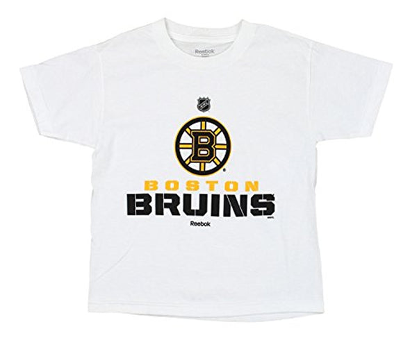 Reebok NHL Youth Boston Bruins "Clean Cut" Short Sleeve Graphic Tee