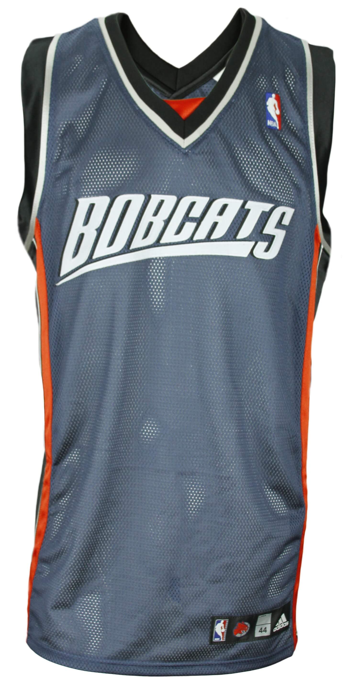 Adidas NBA Basketball Youth Charlotte Bobcats Practice Tee Shirt, Navy