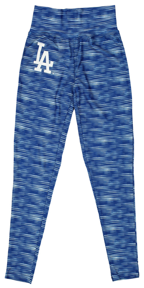 MLB Baseball Women's Los Angeles Dodgers Space Dye Leggings