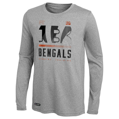 Outerstuff NFL Men's Cincinnati Bengals Red Zone Long Sleeve T-Shirt Top