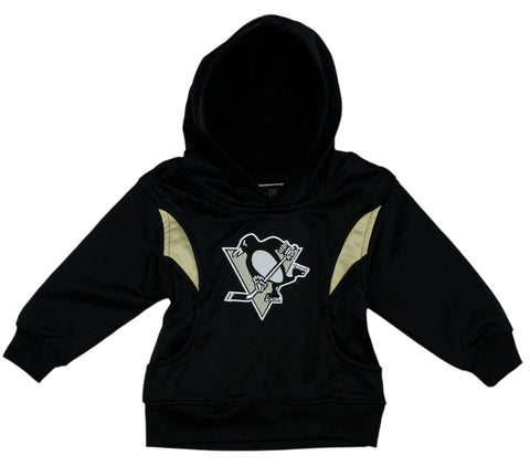NHL Hockey Toddlers Pittsburgh Penguins Hoodie Sweatshirt - Black