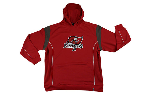 Reebok NFL Men's Tampa Bay Buccaneers Pullover Hoodie, 2 Color Options