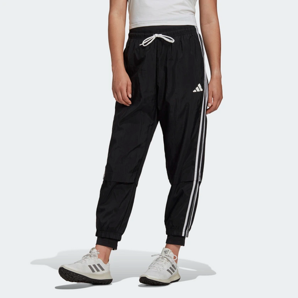 Adidas Women's Comfortable Woven Track Suit Pants, Black