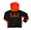 Nike NCAA Toddler OSU Oklahoma State Cowboys 2-piece Hoody and Pants, Black/Orange