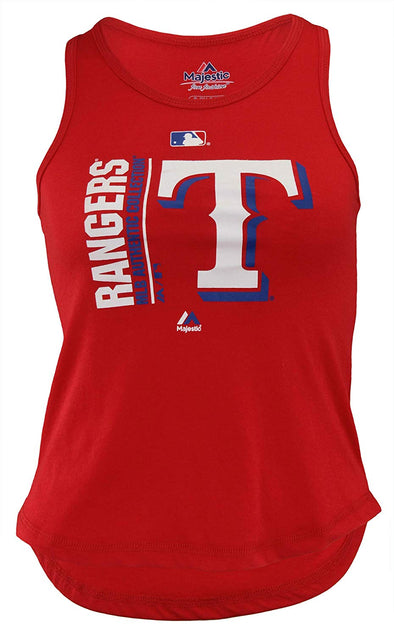 Outerstuff MLB Youth Girls Texas Rangers AC Team Icon Field Tank