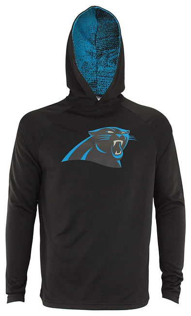 Zubaz NFL Carolina Panthers Men's Lightweight  French Terry Hoodie