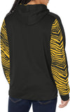 Zubaz NFL Men's Pittsburgh Steelers Team Color with Zebra Accents Pullover Hoodie