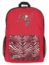 FOCO X ZUBAZ NFL Tampa Bay Buccaneers Zebra 2 Collab Printed Backpack