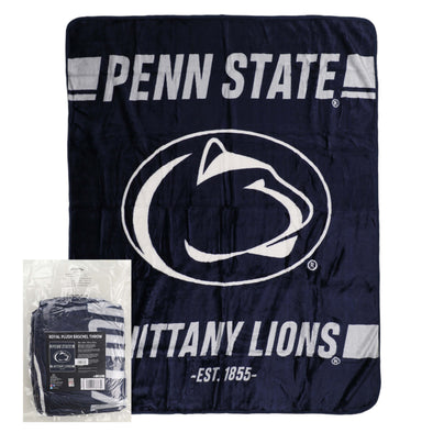 Northwest NCAA Penn State Nittany Lions Legion Raschel Throw, 50" x 60"