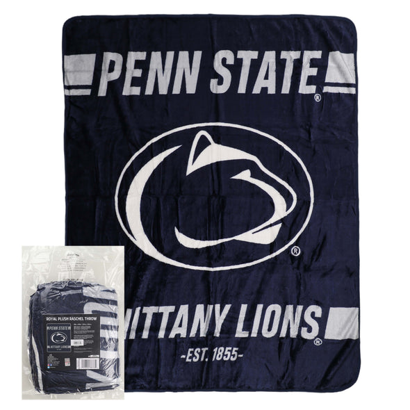 Northwest NCAA Penn State Nittany Lions Legion Raschel Throw, 50" x 60"