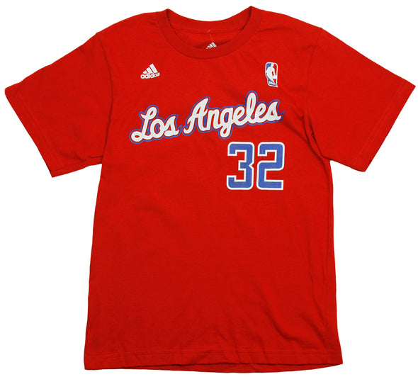 Adidas NBA Basketball Youth Los Angeles Clippers Blake Griffin #32 T-shirt - Red
