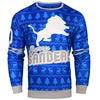NFL Men's Detroit Lions Barry Sanders #20 Retired Player Ugly Sweater