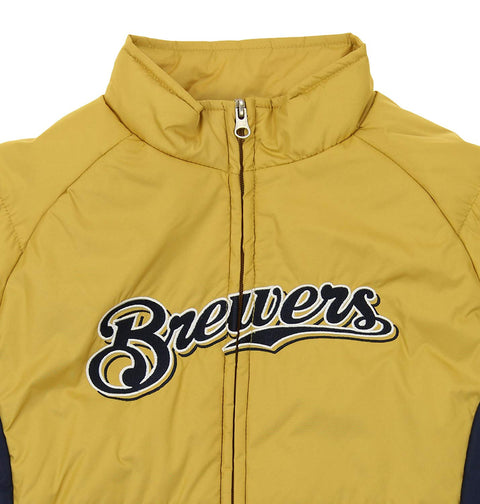 Outerstuff MLB Youth Milwaukee Brewers Climate Full Zip Jacket
