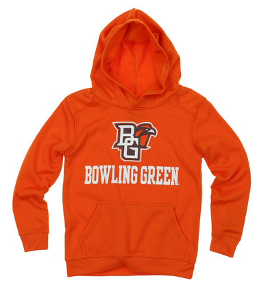 NCAA Youth Bowling Green Falcons Performance Hoodie, Orange