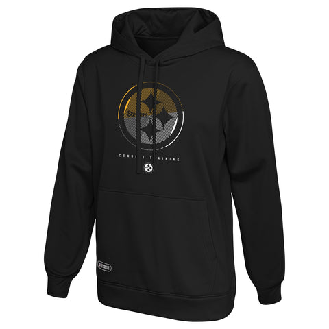 Outerstuff NFL Men's Pittsburgh Steelers Watson Performance Fleece Hoodie