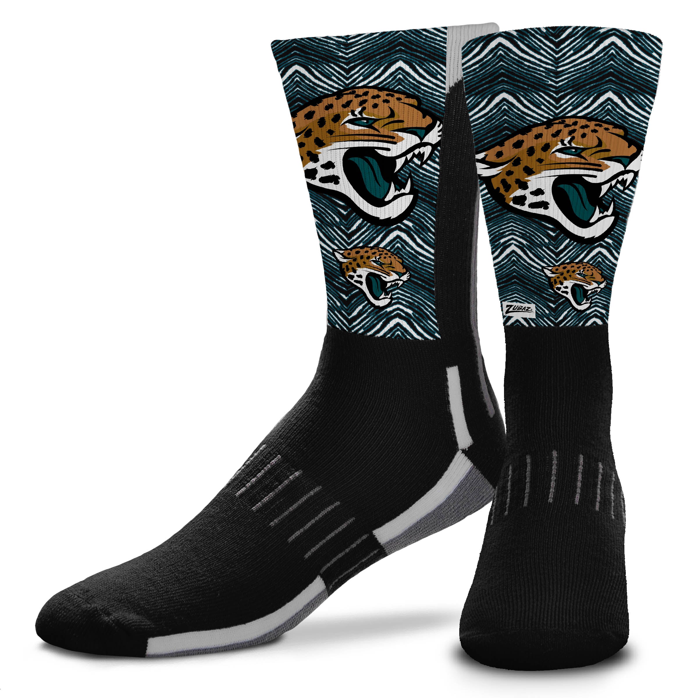 Zubaz Miami Dolphins NFL Adult Phenom Curve Crew Socks – Fanletic