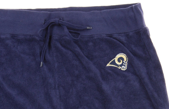 Reebok NFL Women's St. Louis Rams Terry Cloth Pants, Navy
