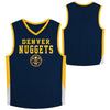Outerstuff NBA Denver Nuggets Youth (8-20) Knit Top Jersey with Team Logo