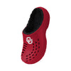 FOCO NCAA Men's Oklahoma Sooners Sherpa Lined Big Logo Clogs