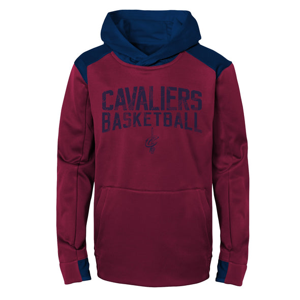 Outerstuff NBA Youth Boys Cleveland Cavaliers Performance Pullover Hoodie