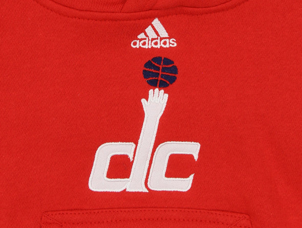 adidas NBA Toddler Washington Wizards Prime Pullover Hoodie, Red