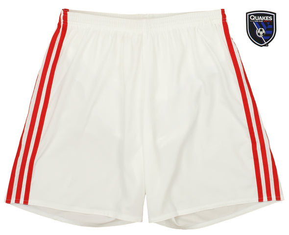 adidas MLS Men's Adizero Team Color Short, San Jose Earthquakes- White