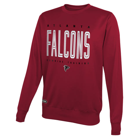 Outerstuff NFL Men's Atlanta Falcons Top Pick Performance Fleece Sweater