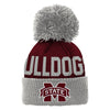 Outerstuff NCAA Kids (4-7) Mississippi State Bulldogs Knit Cuff Pom Beanie, OSFM