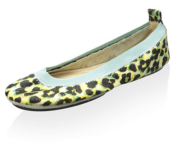 Yosi Samra Women's Samara Ballet Flat, Calypso Green