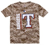 Outerstuff MLB Youth Texas Rangers Short Sleeve AC Team Icon Tee