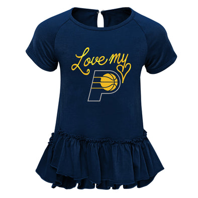 Outerstuff NBA Toddler Indiana Pacers Love Short Sleeve Tee & Pant Set