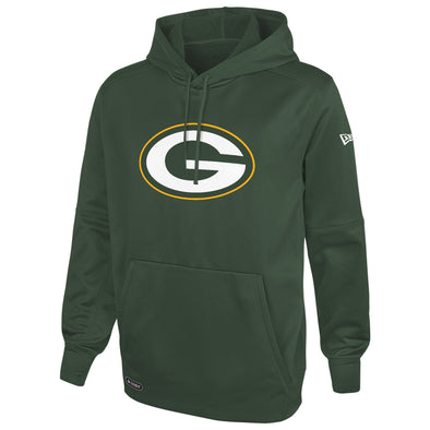 New Era NFL Men's Green Bay Packers Stadium Logo Performance Fleece Hoodie