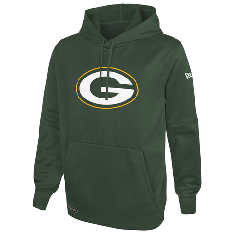 New Era NFL Men's Green Bay Packers Stadium Logo Performance Fleece Hoodie