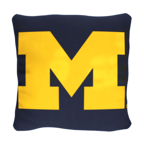 Northwest NCAA Michigan Wolverines Pillow & Silk Touch Throw Blanket Set